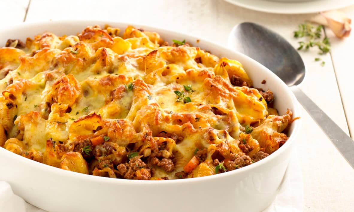 Baked Minced Pasta